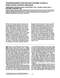 Cover page: Nucleotide specificity of the enzymatic and motile activities of dynein, kinesin, and heavy meromyosin.