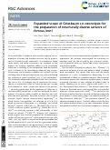 Cover page: Expanded scope of Griesbaum co-ozonolysis for the preparation of structurally diverse sensors of ferrous iron