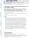 Cover page: Traffic-related air pollution and risk of preterm birth in the San Joaquin Valley of California