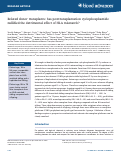 Cover page: Related donor transplants: has posttransplantation cyclophosphamide nullified the detrimental effect of HLA mismatch?