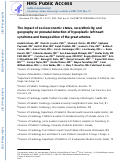 Cover page: Impact of Socioeconomic Status, Race and Ethnicity, and Geography on Prenatal Detection of Hypoplastic Left Heart Syndrome and Transposition of the Great Arteries