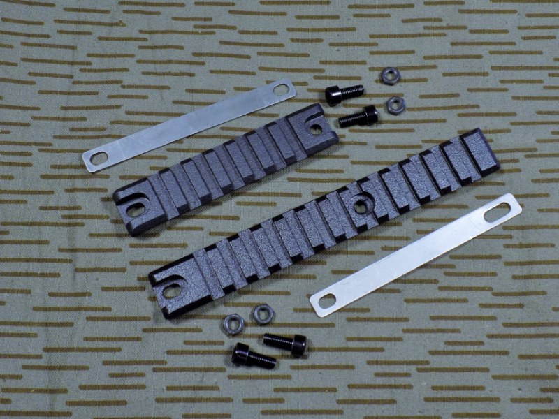 SA,VZ-58 Rail Picatinny Weaver Set 2pcs 98mm+155mm