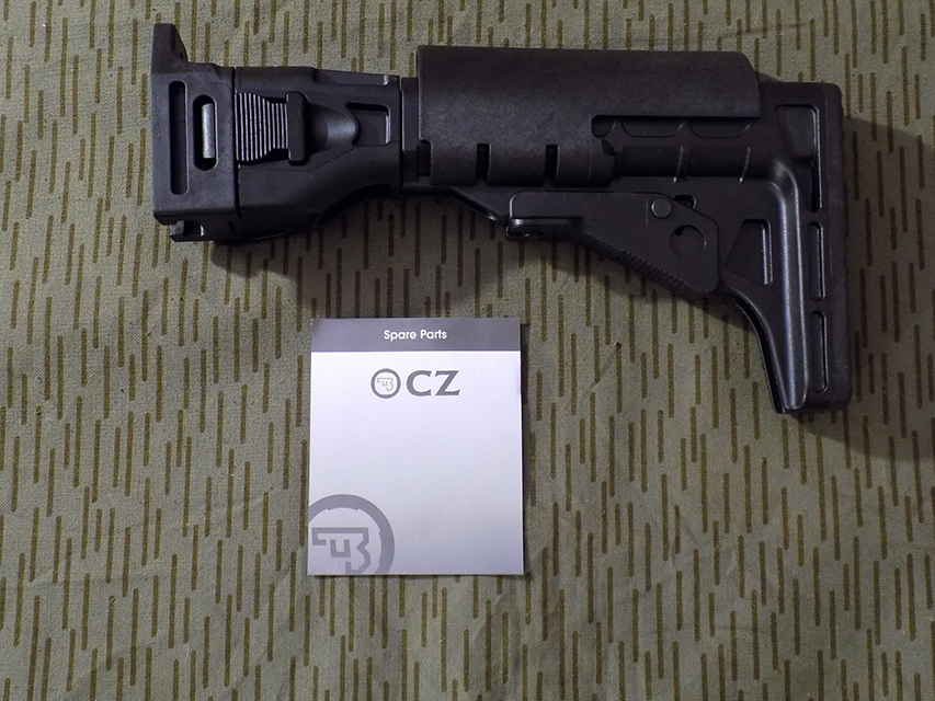 CZ Bren 805 A1/A2 Telescopic Shoulder Stock - 2st. Gen. 