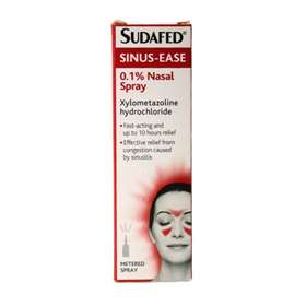 Sudafed Sinus-Ease 0.1 Nasal Spray 15ml