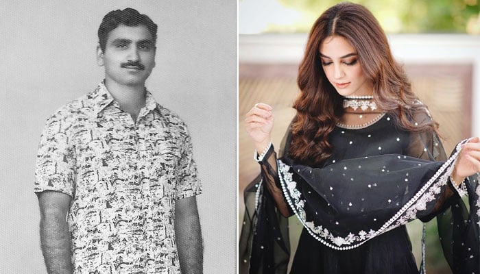 Maya Ali and her Father