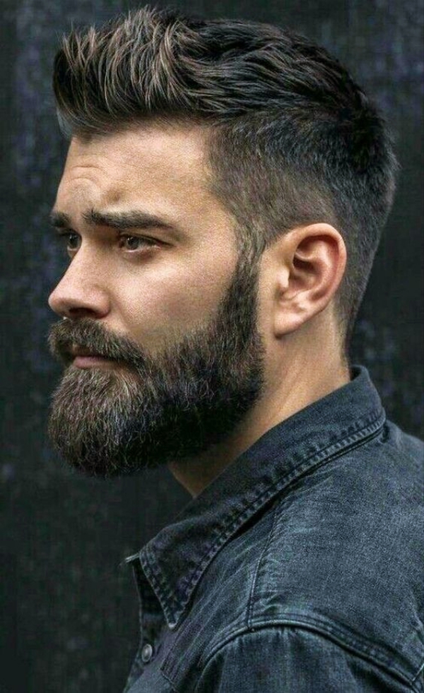 35 Trending Hairstyles For Men With Beards image.