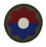 9th Infantry Division Patch