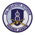 8th Infantry Division Patch