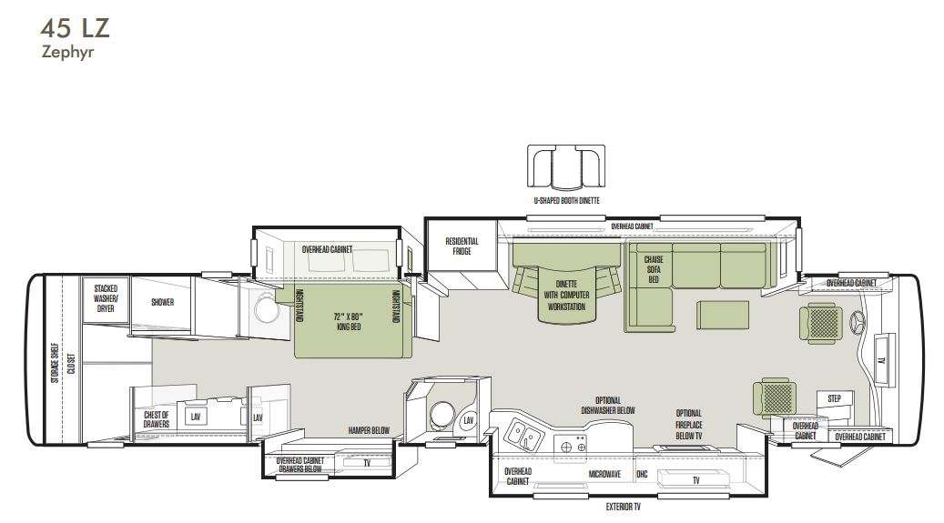 Zephyr Floorplans