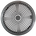 640-1907V | 10 Inch Tru Flo Drain Cover Frame Grey