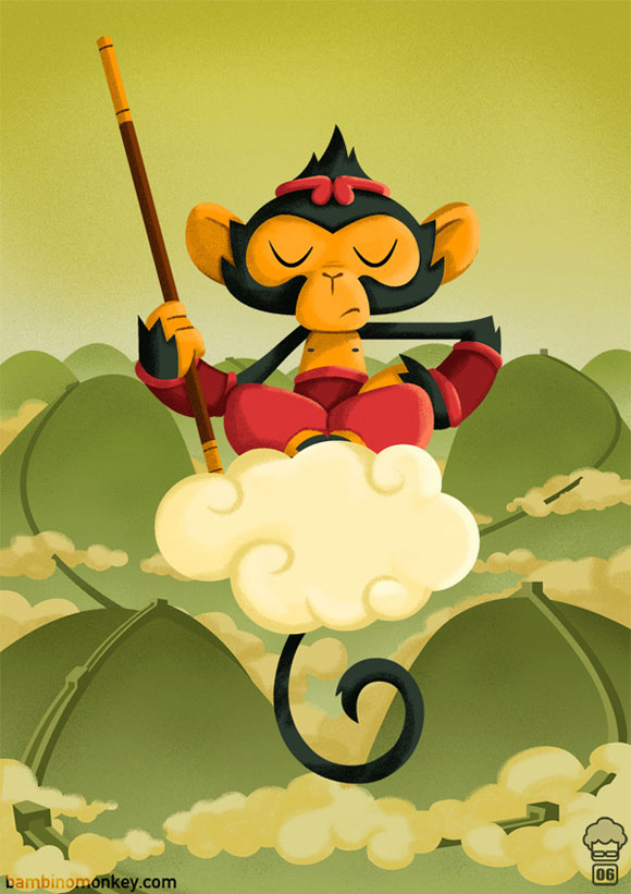 monkey illustration