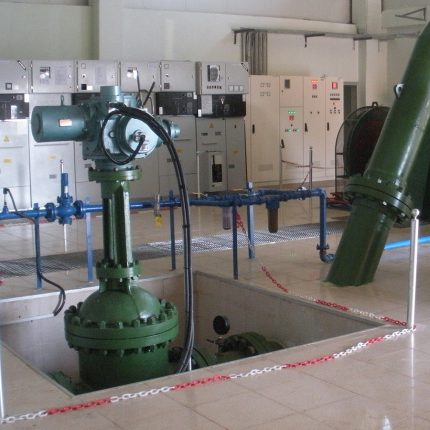 gate valve pelton turbine