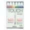 Shinhan Touch Twin Brush Marker Set 6 Main