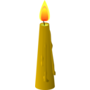 Beeswax Taper Candle