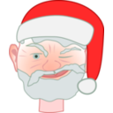 Santa Winking 1