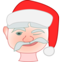 Santa Winking