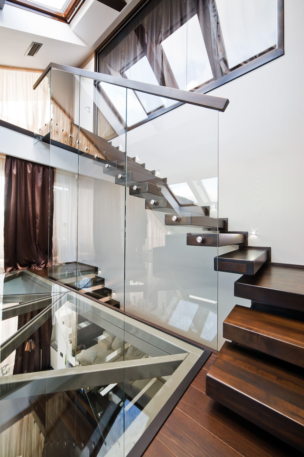 Transparent Loft Interior Design In Romania | iDesignArch | Interior