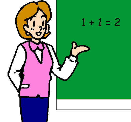 Dibujo de profesora - Imagui