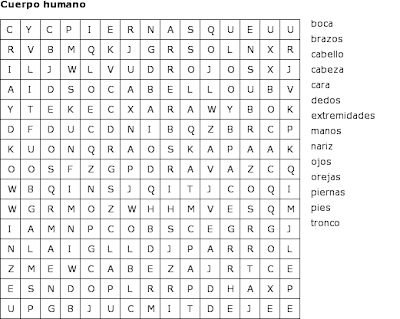 Planeta Escolar: Crucigramas, sopas de letras, rompecabezas ...