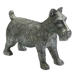 Monopoly Scottish Terrier Dog Game Token Sculpture