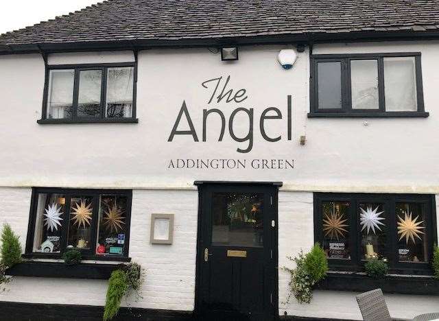 It looks as if the outside of the pub has been redecorated fairly recently and the paintwork looks in good nick