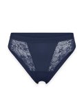 Slip Classico Pizzo Ecologico - Blu