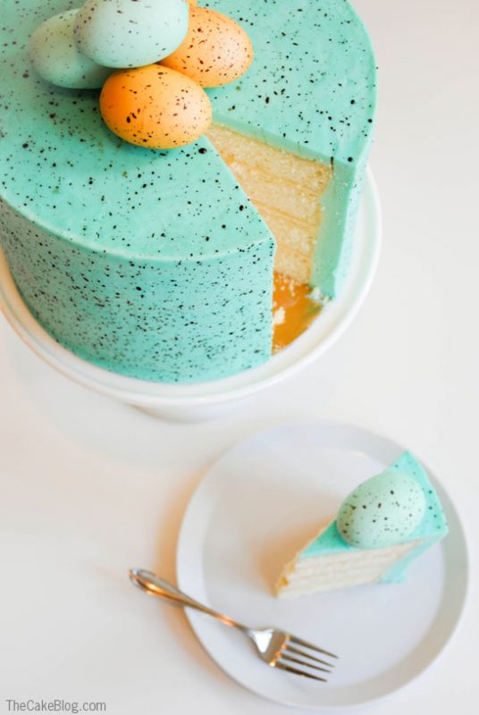 Speckled Egg Cake