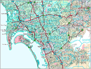 County Wall Maps