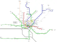 Hamburg Metro Map