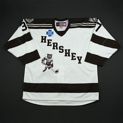 Hershey Bears #37 Team Signed 2018 Capital BlueCross Outdoor Classic Jersey