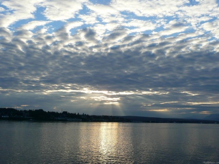 Sunset in British Columbia