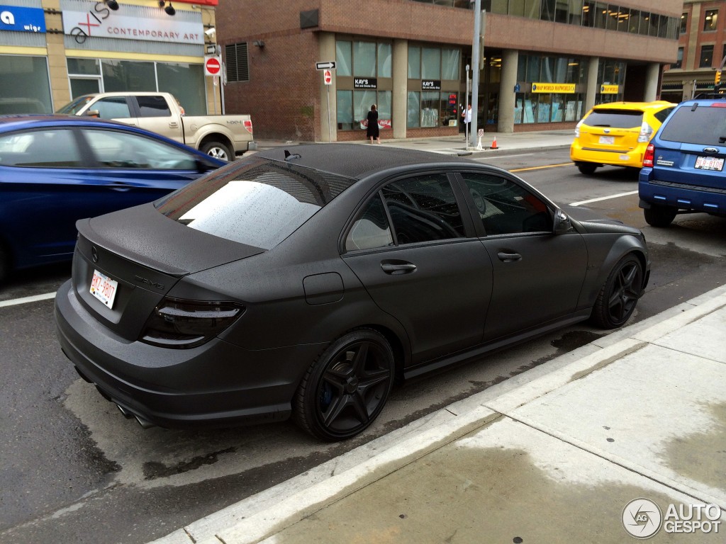 Blacked out mercedes #2