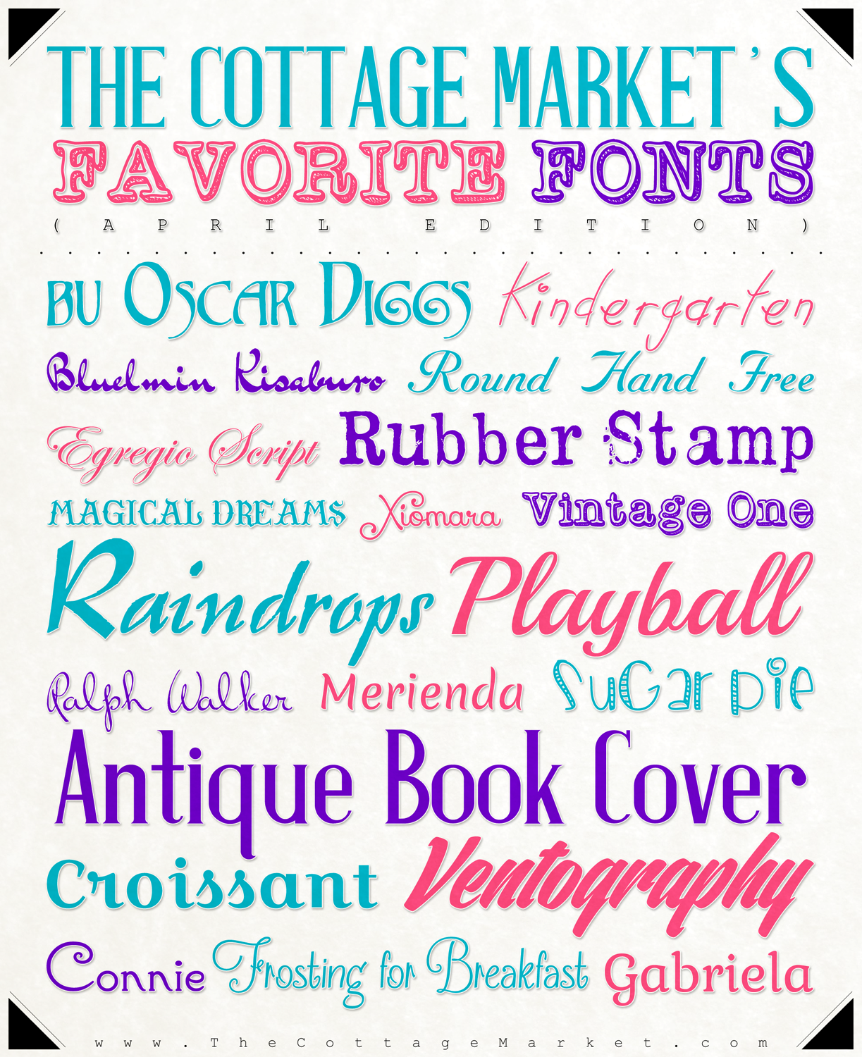 Free Cute Fonts