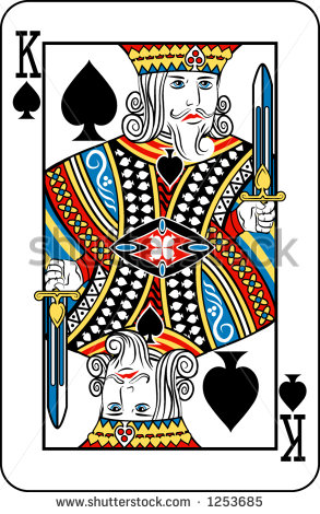 Deck of Playing Cards King