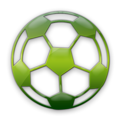 Green Soccer Ball Clip Art