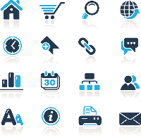 Free Vector Web Icons Design