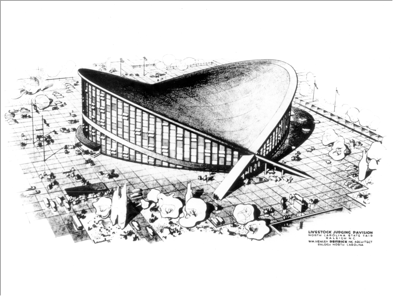 Architecture Building Design Drawing