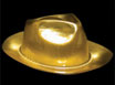 Gold Fedora Hats