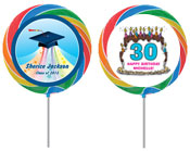 Personalized lollipop favors