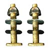 Toilet mounting bolts