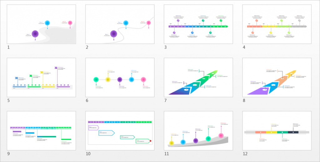 timeline template for powerpoint 