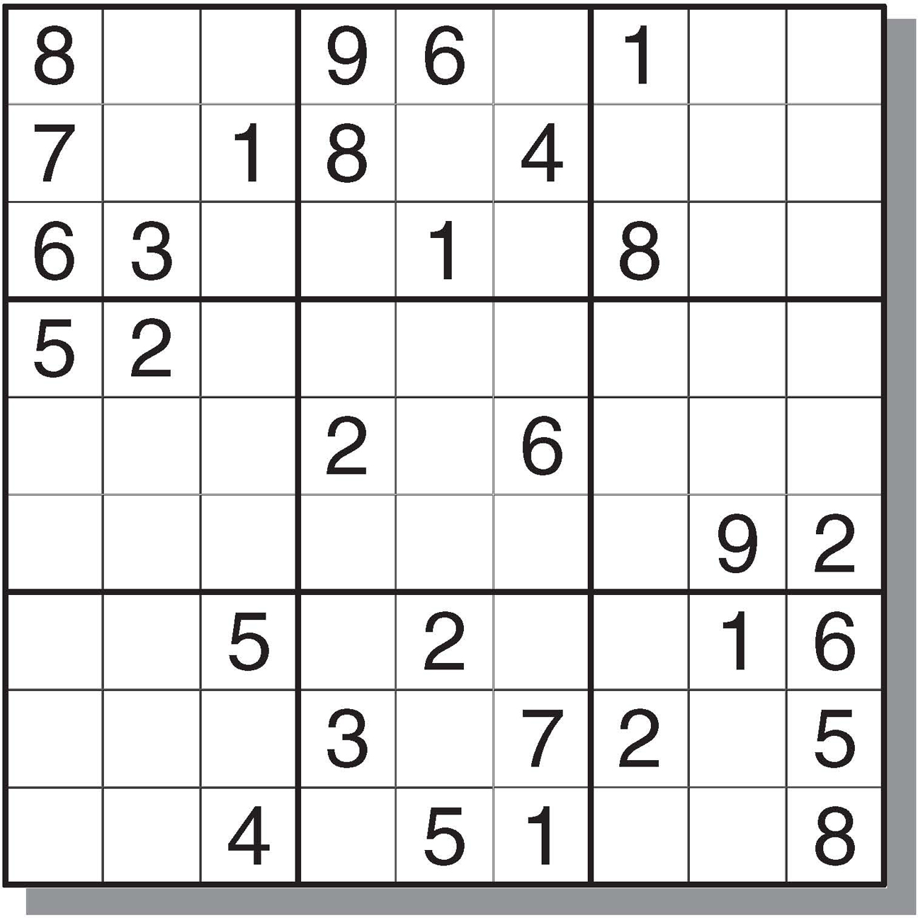 Free Printable Sudoku Pages