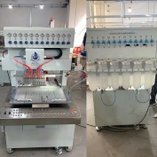 12 color soft pvc label micro injection machine