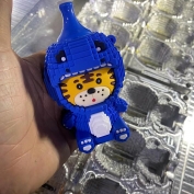 3D pvc keychain mold