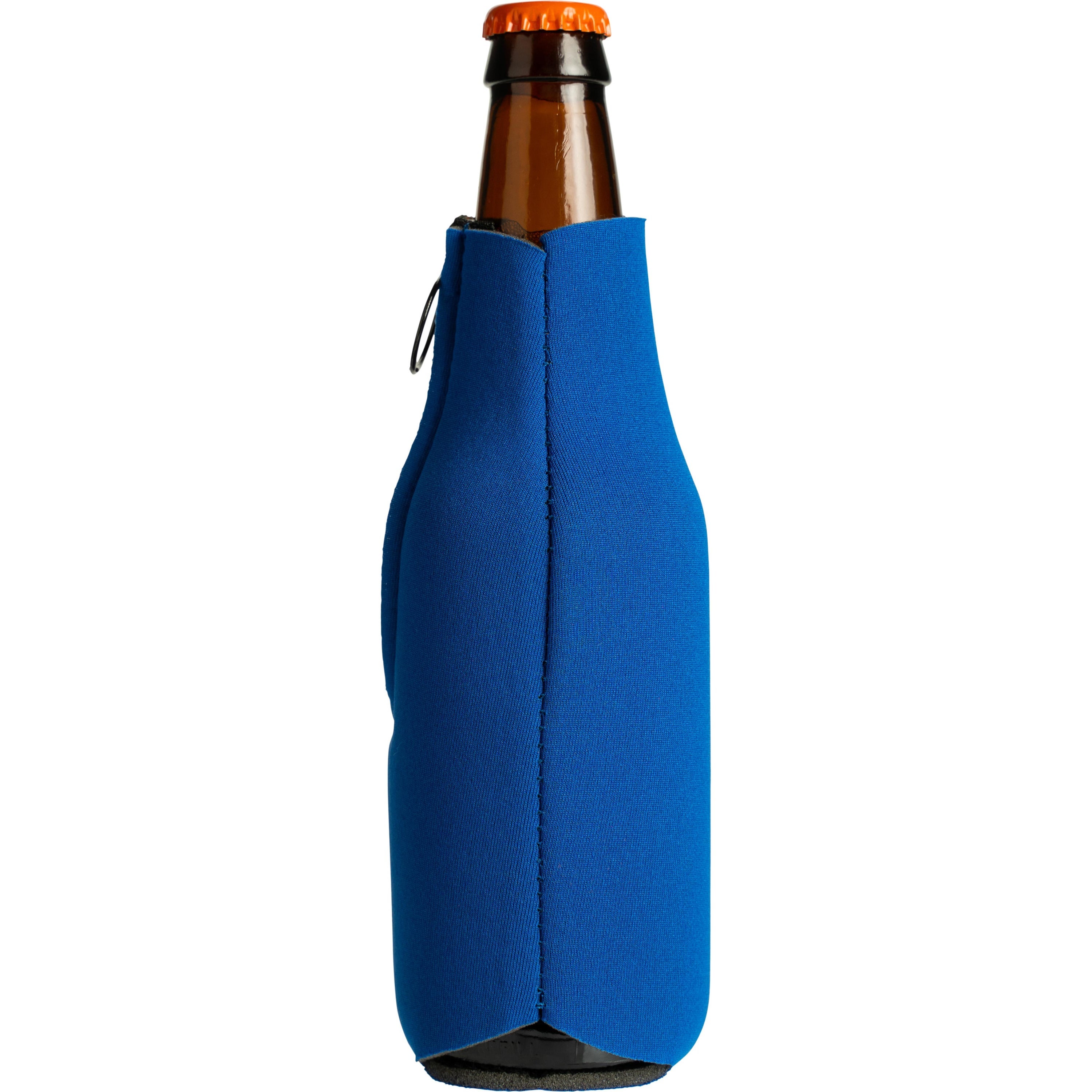 Detailed Photo of Zipper Beer Bottle Insulator (12 Oz.)