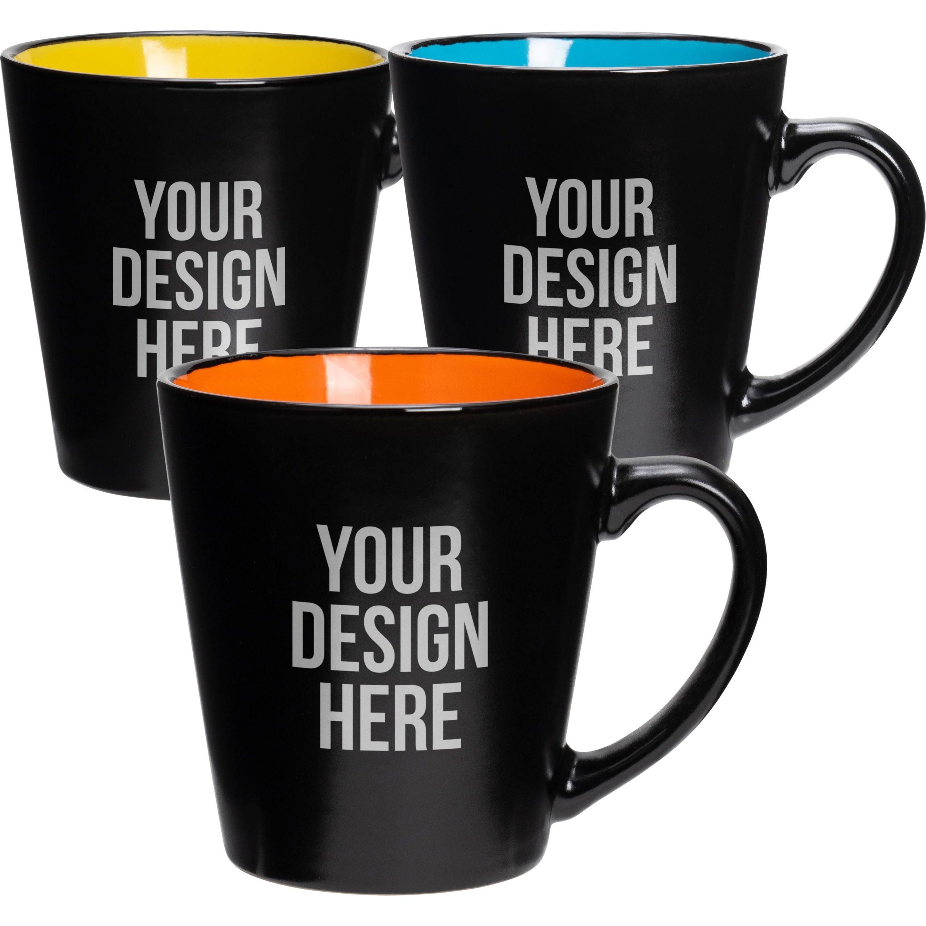 Two-Tone Latte Mug (12 Oz.)