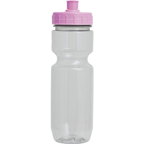 Translucent Bike Bottles with Push Pull Lid (22 Oz.) Large