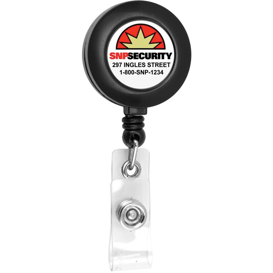 Lorain VL Round Retractable Badge Reels Large