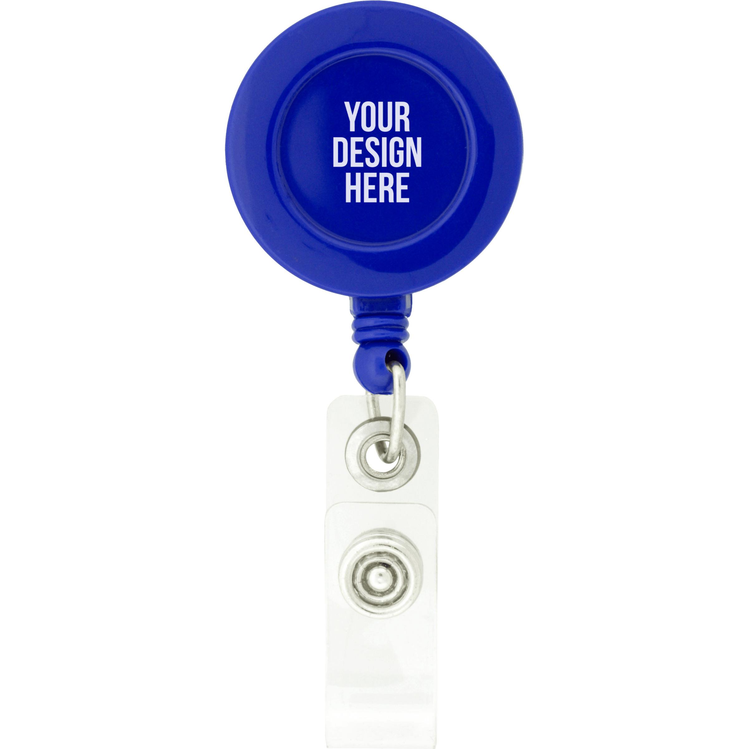 Round Retractable Badge Holders Mobile