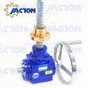 High speed manual screw jack bevel gear mechanism